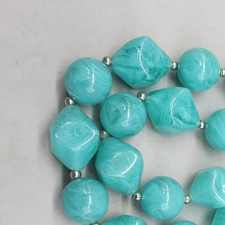 Collana Lucite Marmorizzata