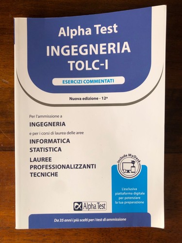 Alpha test ingegneria tolc - test,