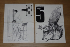 EDITORIGA CONTRO N°3 + N°5 GRAZIANO ORIGA HUGO PRATT CREPAX CONTROCOMPLOTTO