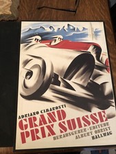 Libro Grand Prix Suisse più due locandine