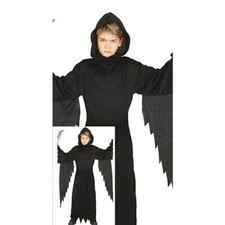 COSTUME ASSASSINO NERO 3-12 ANNI