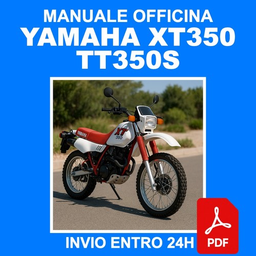 Manuale officina yamaha xt350 - manuale,