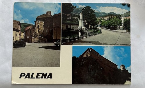Cartolina palena m - palena, (chieti)