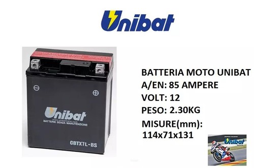 Batteria moto per aprilia - batteria,