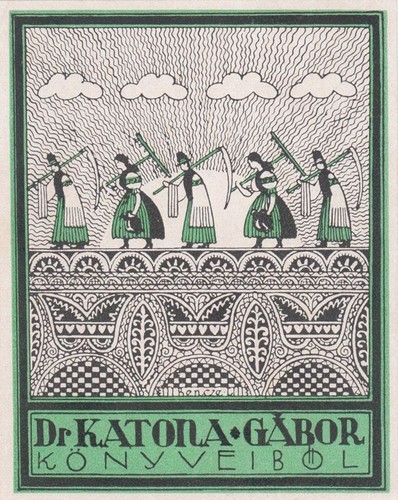 Exlibris bookplate stampa - exlibris,