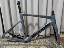 [Buone Condizioni] Bianchi Aria Disk SummerTimeDream Bianchi Aria Frame Set