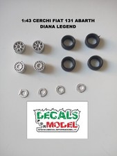 1:43 CERCHI JANTES WHEEL FIAT