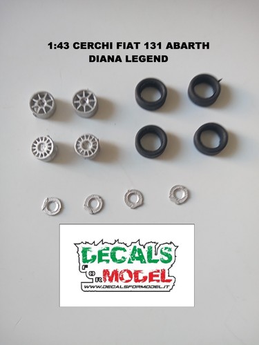 Cerchi jantes wheel fiat - 1:43,