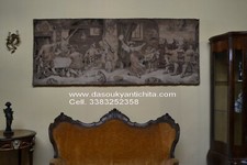 Antico arazzo da parete del XX