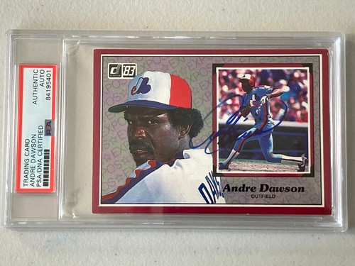 Andre dawson firmato 1983 - firmato,