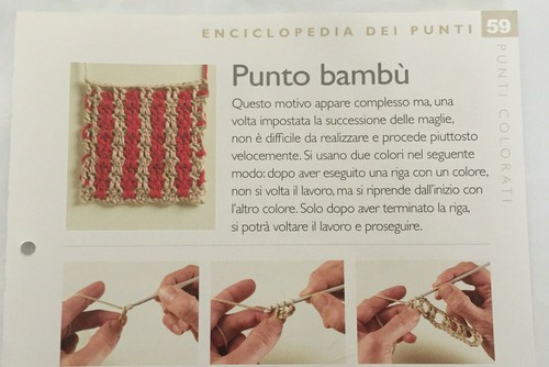 Scheda tecnica punti uncinetto - punti,