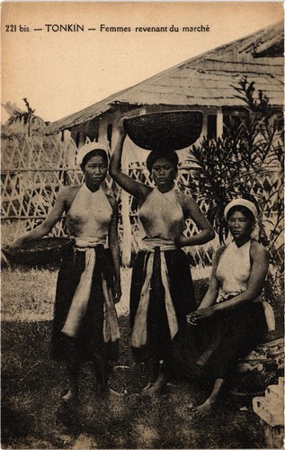 Vietnam tonkin femmes - pc,