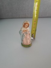 Statuina presepe in Bachelite/celluloide made in italy anni 50 dipinta a mano