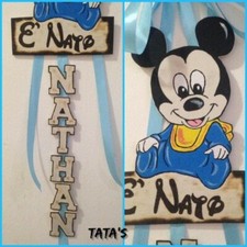 Fiocchi Nascita In Legno