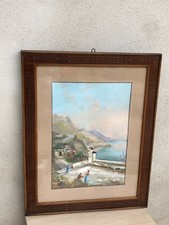 Quadro vintage gouache - quadro, -gouache-