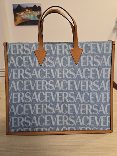Versace shopper tote bag - versace,