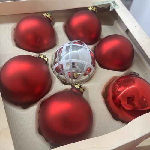 Palline natale in vetro - di,