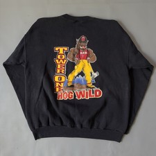 Felpa grafica pompiere Tower