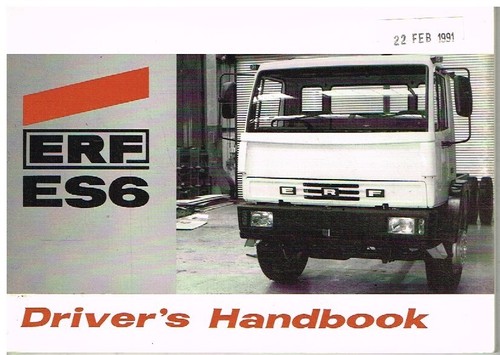 Erf es6 series truck orig - orig, '88