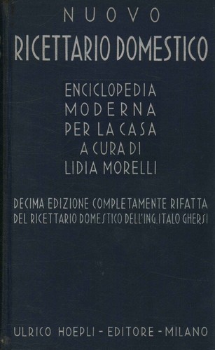 Nuovo ricettario domestico - ,
