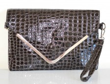 BORSELLO donna marrone testa