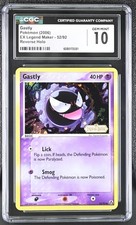 CGC 10 Gastly 2006 EX Legend