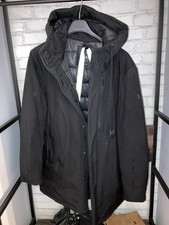 Parka imbottito tecnico Uomo Over/D Taglia L impermeabile Made In Italy