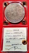 5 lire 1850 G Periziato BB