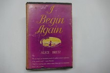 antiquarian book I Begin Again