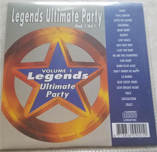 Legends karaoke cdg ultimate - legends,