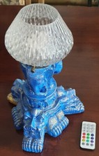 Lampada con telecomando per illuminazione multi color e intermittenza h.33x23 cm