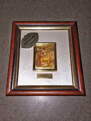 Quadro foglia oro - in,