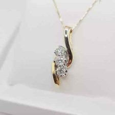 Ciondolo donna oro giallo 14