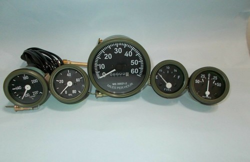 Kit manometri willys jeep - kit, mb