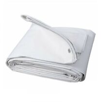 TELO TELONE IN POLIETILENE BIANCO OCCHIELLATO CON RINFORZO PVC IMPERMEABILE 