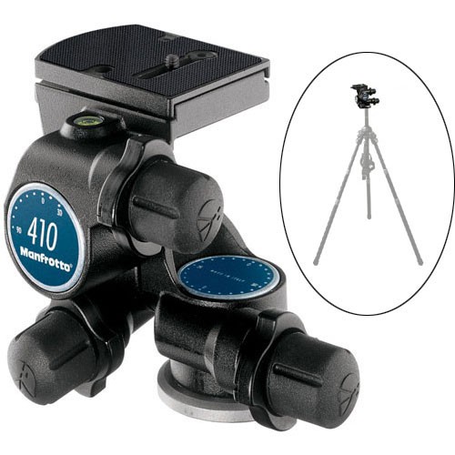Testa ingranaggi manfrotto 410 - ingranaggi,