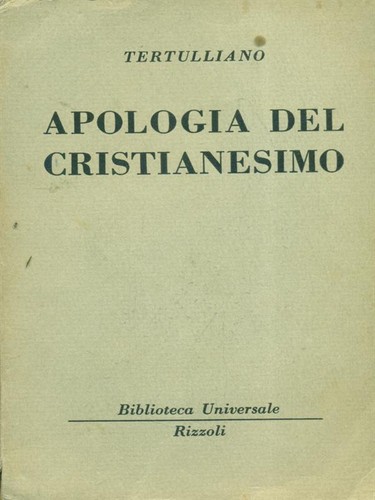 Apologia del cristianesimo - apologia,