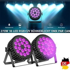 2 x 270 W 18 LED RGB + UV luce
