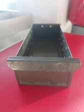 3 pezzi Cassetto metallo Armes usato 29x12,5x9