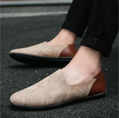 Mocassini casual scamosciati
