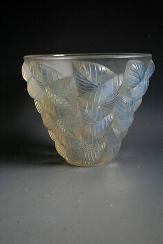 Vaso vetro opalescente rene - vetro,