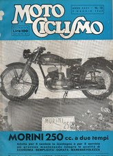 MOTOCICLISMO nr 18  del 1949