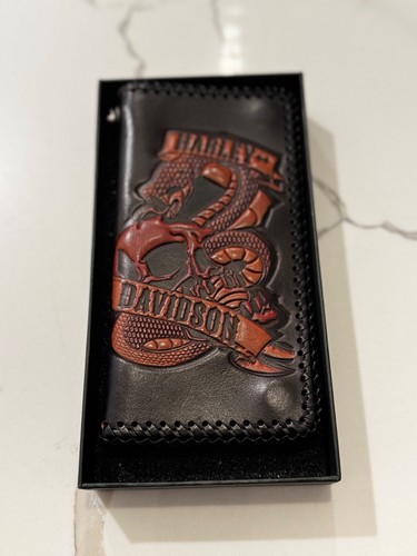 Autentico portafoglio harley - autentico,