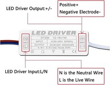 DRIVER 12-18W RICAMBIO LED