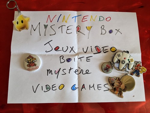 Boite mystère jeux vidéo - mystère,