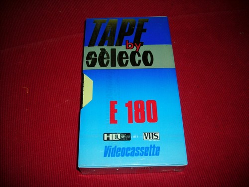Seleco 180 vhs videocassetta - seleco,