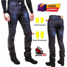 Uomo Jeans da moto Denim
