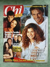 169# MAGAZINE CHI 1 2005 ALESSIA MERZ D'ALESSIO MILLY CARLUCCI DALAI LAMA PAVONE