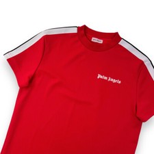 T-shirt rossa angeli delle palme