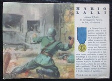 Mario Lalli cartolina medaglie